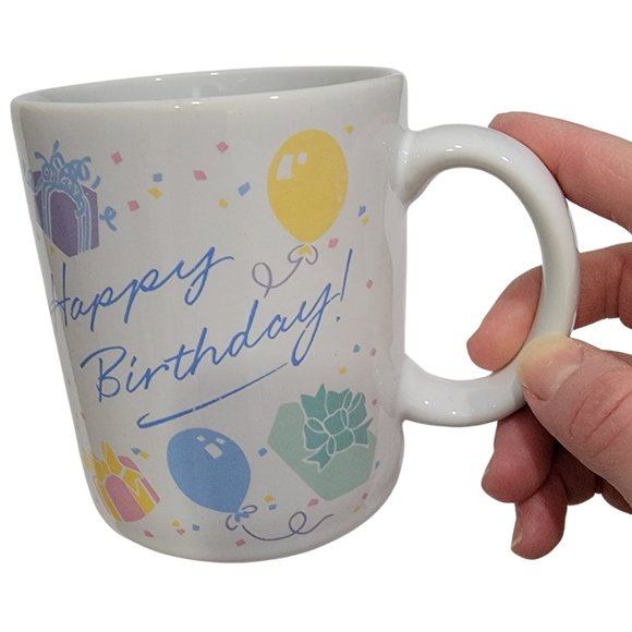 Vintage Hallmark Happy Birthday Coffee Mug / Cup (From 1986) - Holds 12 oz - Picture 5 of 5